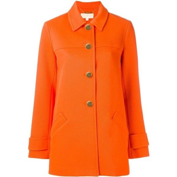 Michael Kors Coat Orange - Picture 1 of 6